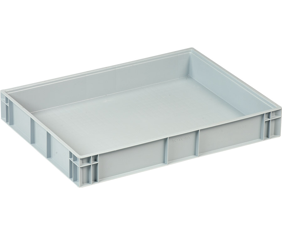 Přepravka ETAP 8611 šedá, UÚ, uzavřená